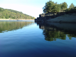 Barrage_soulage_pt Barrage du soulage avec ses nombreuses perches