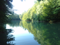Combe Gibert d'Orlienas, coté arrivée d'eau